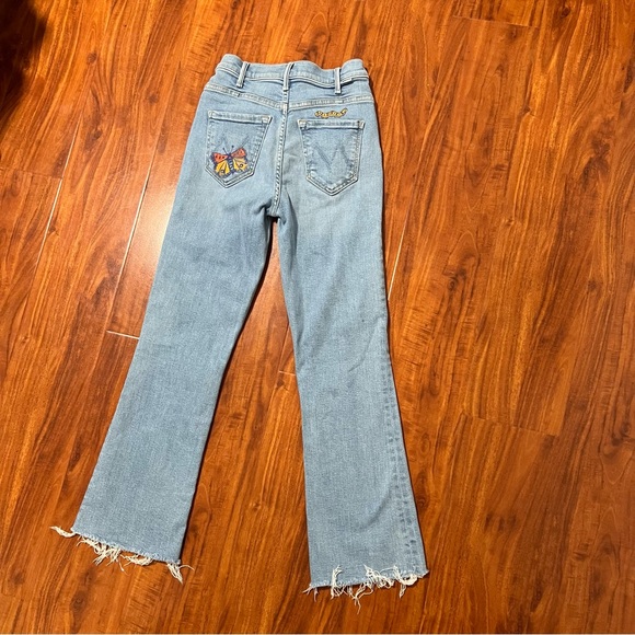 Mother Denim The Hustler Ankle Fray Jeans - Picture 3 of 6